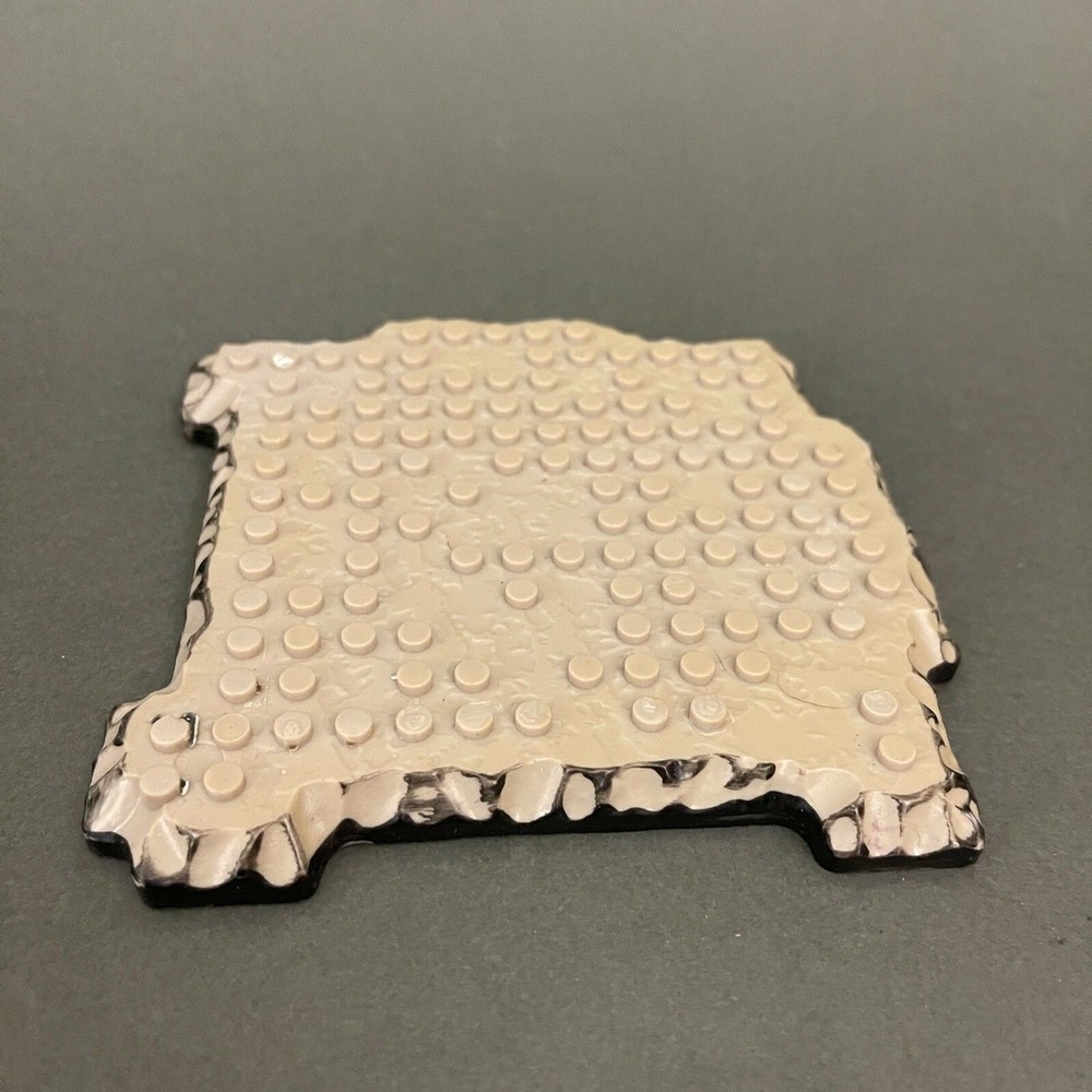 Mega Bloks AM02897 Baseplate Replacement Add-On Part Piece Gray